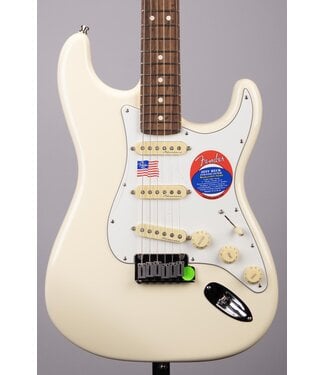 Fender Jeff Beck Signature Stratocaster Olympic White Electric Guitar
