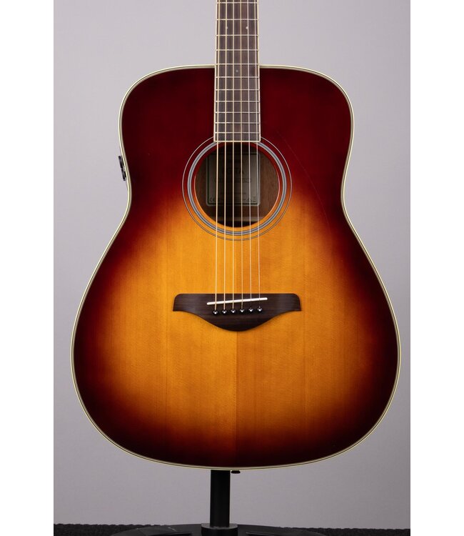 Yamaha FGTA Dreadnought TransAcoustic Brown Sunburst Acoustic Electric Guitar