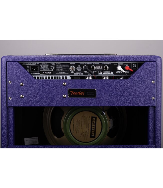 Fender Limited Edition '65 Princeton Reverb – Plum with Greenback 12" Speaker