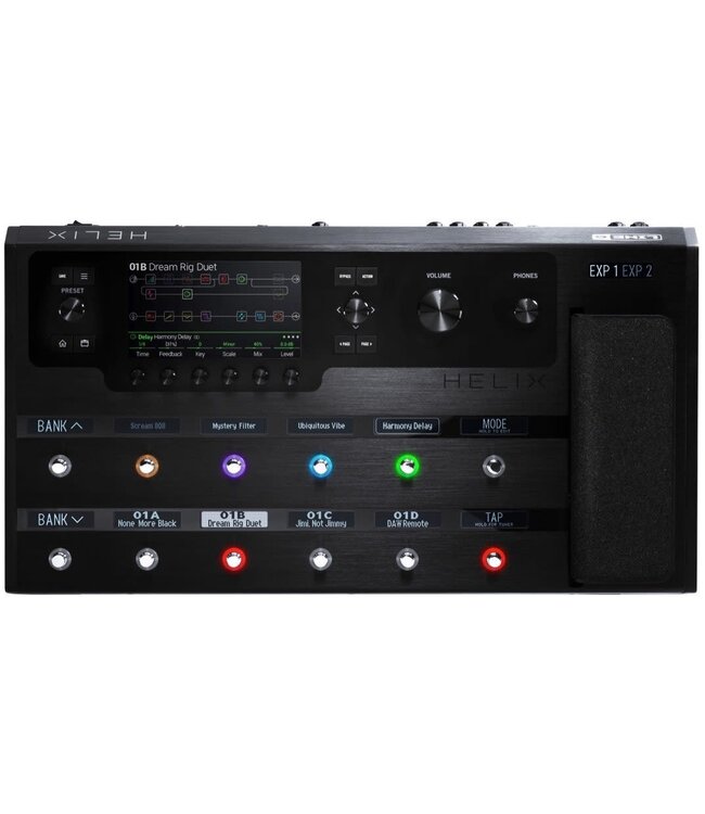 Line 6 Helix Floor Premium Amp & Effects Processor – HX Modeling | Roxy Music