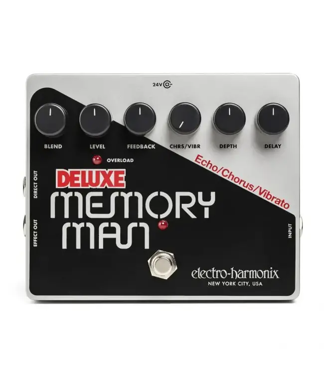 Electro-Harmonix Deluxe Memory Man Analog Delay / Chorus / Vibrato Pedal | Roxy Music