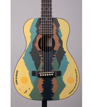 Martin Martin LX1 Life is Good Acoustic Guitar - Spruce Top, Travel Size, Includes Case Martin Martin LX1 Life is Good Acoustic Guitar - Spruce Top, Travel Size, Includes Case