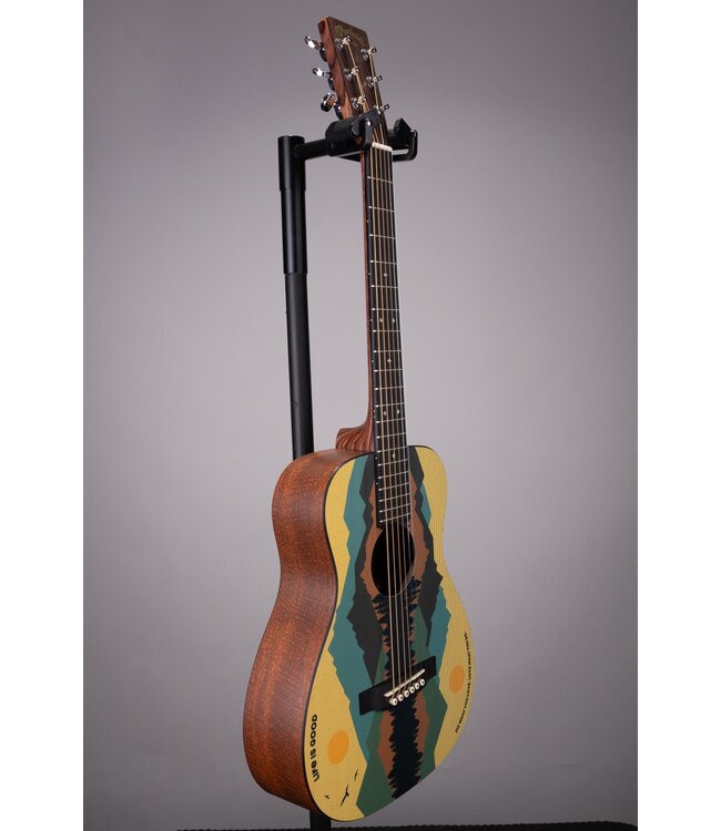 Martin LX1 Life is Good Acoustic Guitar - Spruce Top, Travel Size, Includes Case