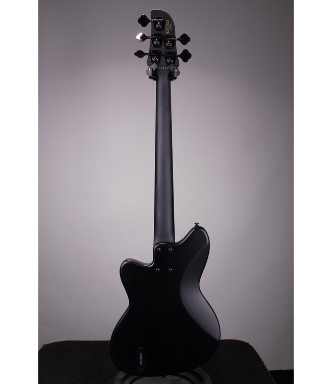 Ibanez Talman TMB425BBKF 5-string Bass Guitar - Black Flat
