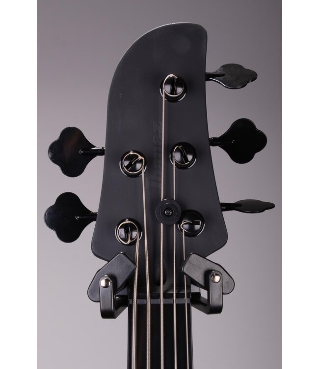 Ibanez Talman TMB425BBKF 5-string Bass Guitar - Black Flat