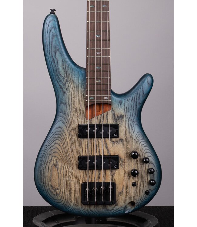 Ibanez Standard SR600E Bass Guitar - Cosmic Blue Starburst Flat