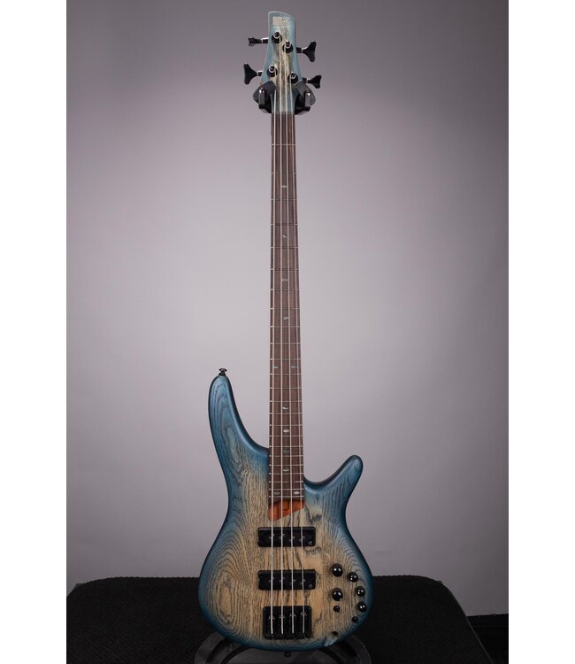 Ibanez Standard SR600E Bass Guitar - Cosmic Blue Starburst Flat