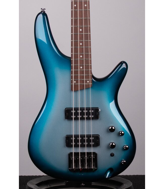 Ibanez SR Standard SR300E 4-String Bass Guitar - Deep Ocean Metallic