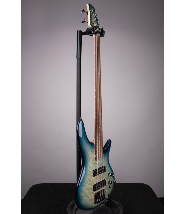 Ibanez SR400 4-String Bass Guitar - Stained Cosmic Blue Starburst