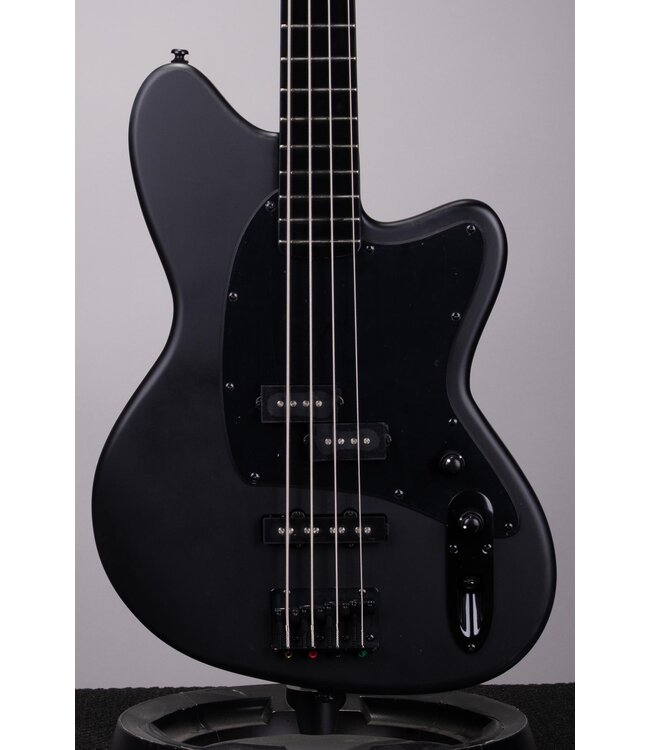 Ibanez Talman TMB420BBKF 4-String Bass Guitar - Black Flat