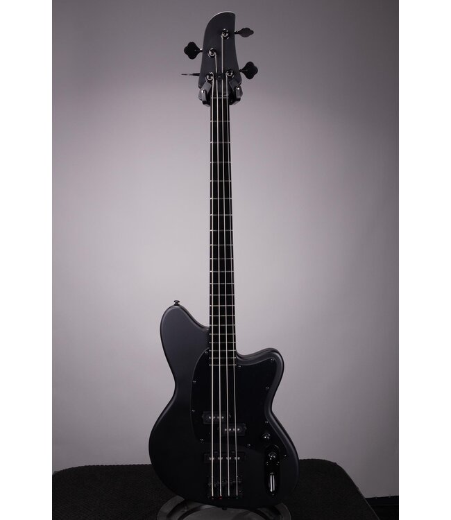 Ibanez Talman TMB420BBKF 4-String Bass Guitar - Black Flat