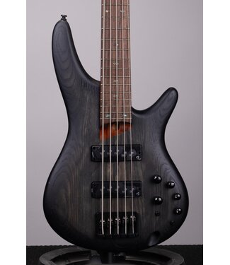 Ibanez Ibanez Standard SR605E Bass Guitar - Black Stained Burst, Nordstrand Pickups, w/ Gig Bag