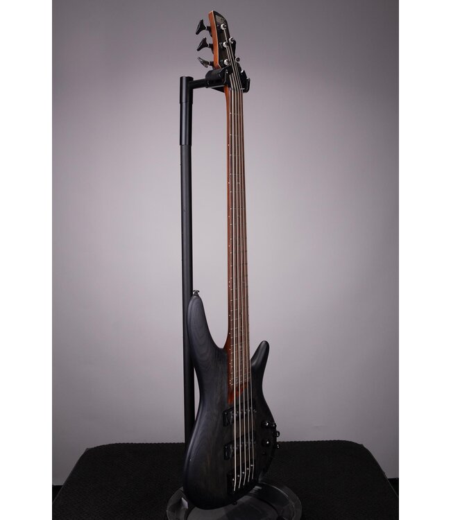 Ibanez Standard SR605E Bass Guitar - Black Stained Burst, Nordstrand Pickups, w/ Gig Bag