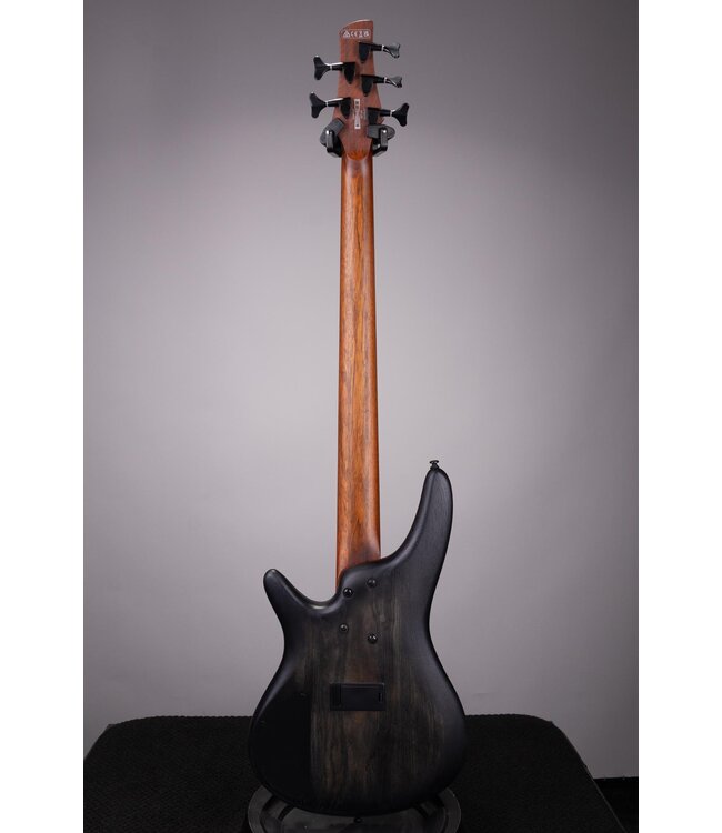 Ibanez Standard SR605E Bass Guitar - Black Stained Burst, Nordstrand Pickups, w/ Gig Bag