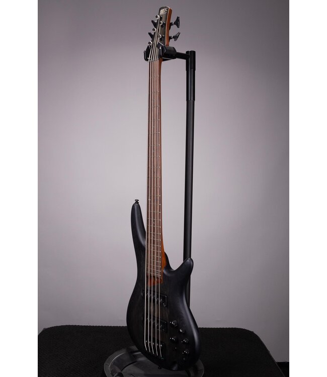 Ibanez Standard SR605E Bass Guitar - Black Stained Burst, Nordstrand Pickups, w/ Gig Bag