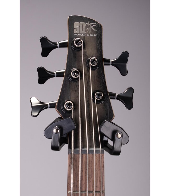 Ibanez Standard SR605E Bass Guitar - Black Stained Burst, Nordstrand Pickups, w/ Gig Bag
