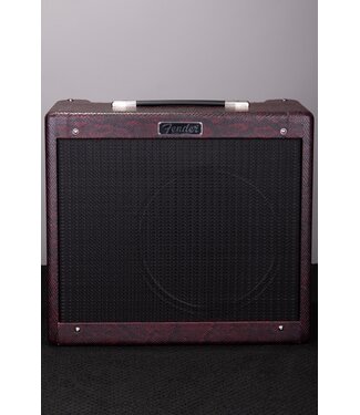 Fender Fender Limited Edition Blues Junior IV Tube Combo Amp - Red Snakeskin, 15-watt with Footswitch