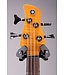 Yamaha TRBX604FM 4-string Bass Guitar - Matte Amber