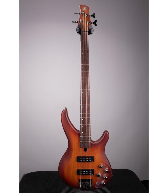 Yamaha TRBX504 4-String Bass - Brick Burst, Rosewood Fingerboard, Active/Passive EQ