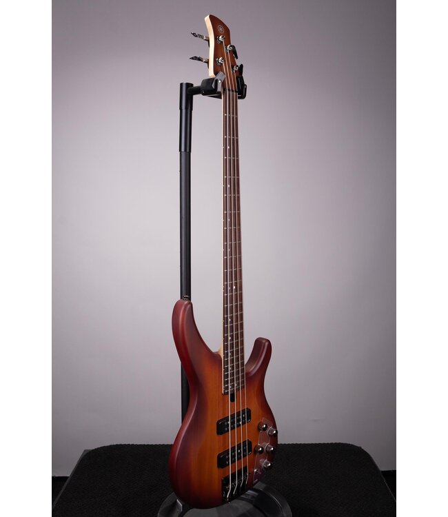 Yamaha TRBX504 4-String Bass - Brick Burst, Rosewood Fingerboard, Active/Passive EQ
