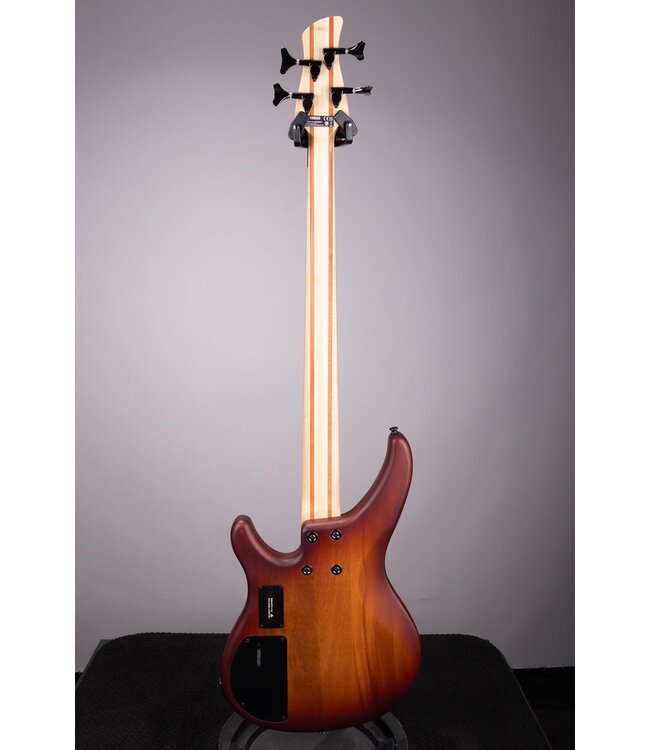 Yamaha TRBX504 4-String Bass - Brick Burst, Rosewood Fingerboard, Active/Passive EQ