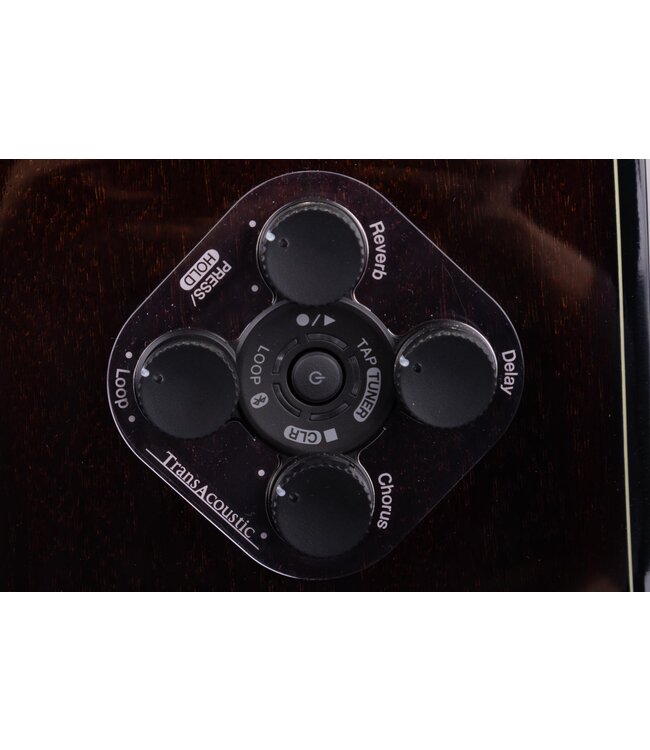 Yamaha TAG3 C TransAcoustic Dreadnought Acoustic-Electric Guitar - Sand Burst, w/ Case