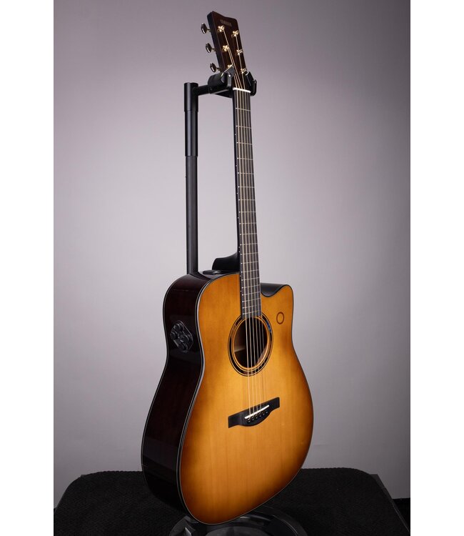 Yamaha TAG3 C TransAcoustic Dreadnought Acoustic-Electric Guitar - Sand Burst, w/ Case
