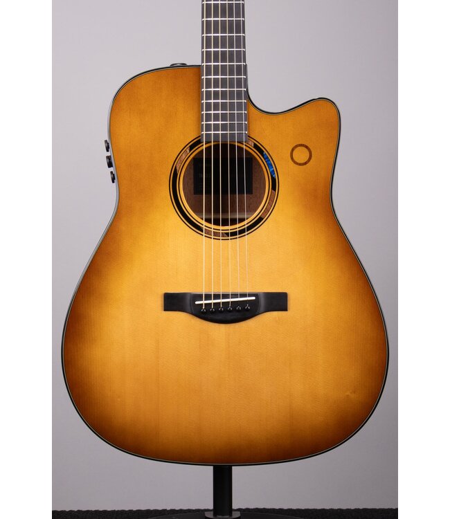Yamaha TAG3 C TransAcoustic Dreadnought Acoustic-Electric Guitar - Sand Burst, w/ Case