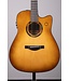 Yamaha TAG3 C TransAcoustic Dreadnought Acoustic-Electric Guitar - Sand Burst, w/ Case