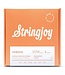 Stringjoy Foxwoods coated phosphor bronze acoustic guitar strings deliver warm tone, smooth feel, and long-lasting performance in multiple gauges.