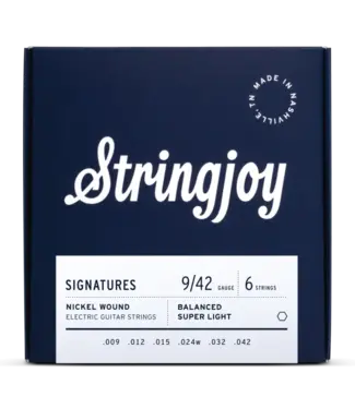 Stringjoy Stringjoy Signatures Nickel-wound Balanced Electric Guitar Strings -