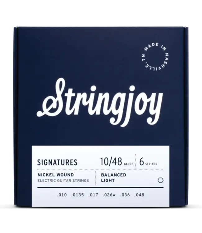 Stringjoy Signatures Nickel-wound Balanced Electric Guitar Strings -