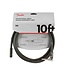 Fender Professional Series  Straight to Right Angle Instrument Cable - Black