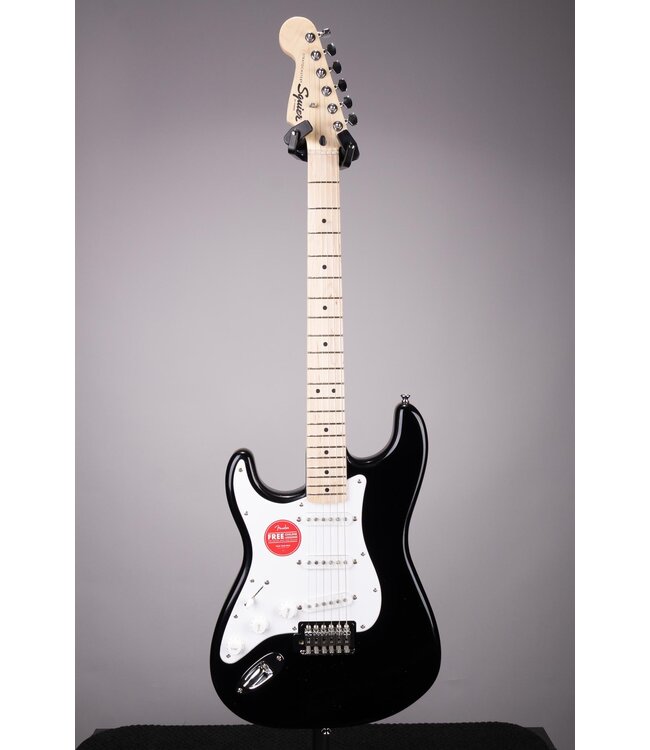 Squier Sonic Stratocaster Left-Handed - Black with Maple Fingerboard