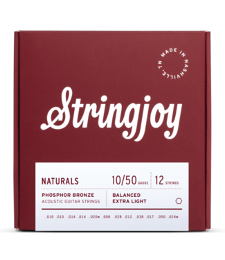 Stringjoy Stringjoy Naturals Phosphor Bronze Acoustic Guitar Strings