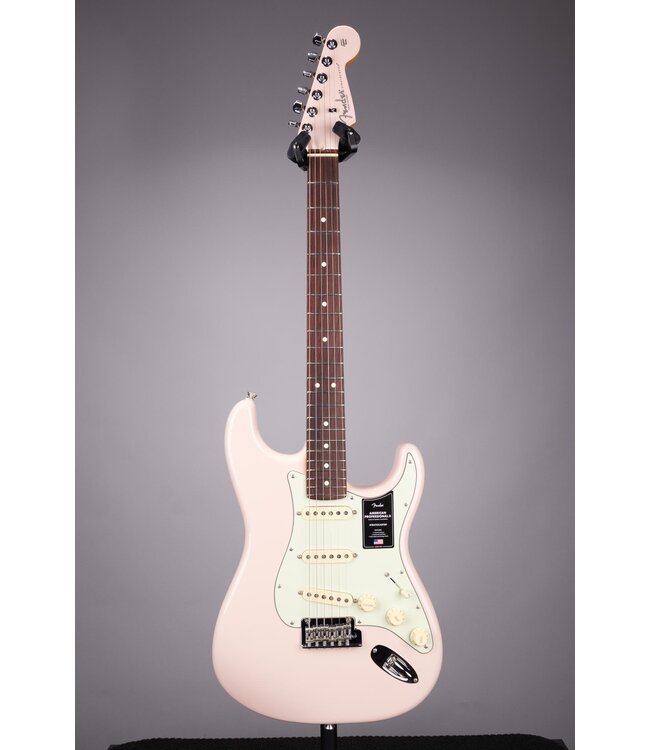 Fender Limited Edition American Professional II Stratocaster - Shell Pink with Rosewood Fingerboard, Includes Deluxe Molded Case