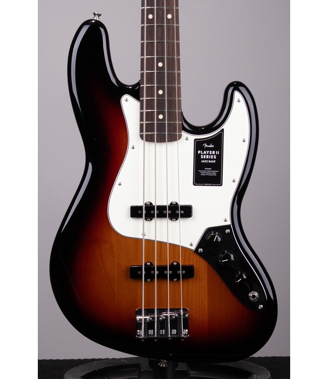 Fender Player II Jazz Bass - Rosewood Fingerboard, 3-Color Sunburst