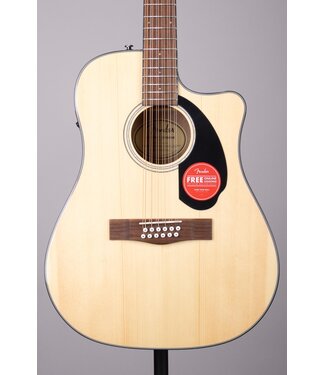 Fender Fender CD-60 SCE Dreadnought Acoustic Guitar 12-string - Natural