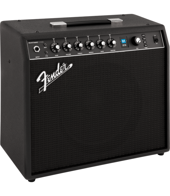 Fender Mustang LTX50 50W 1x12 Digital Combo Amp - Black