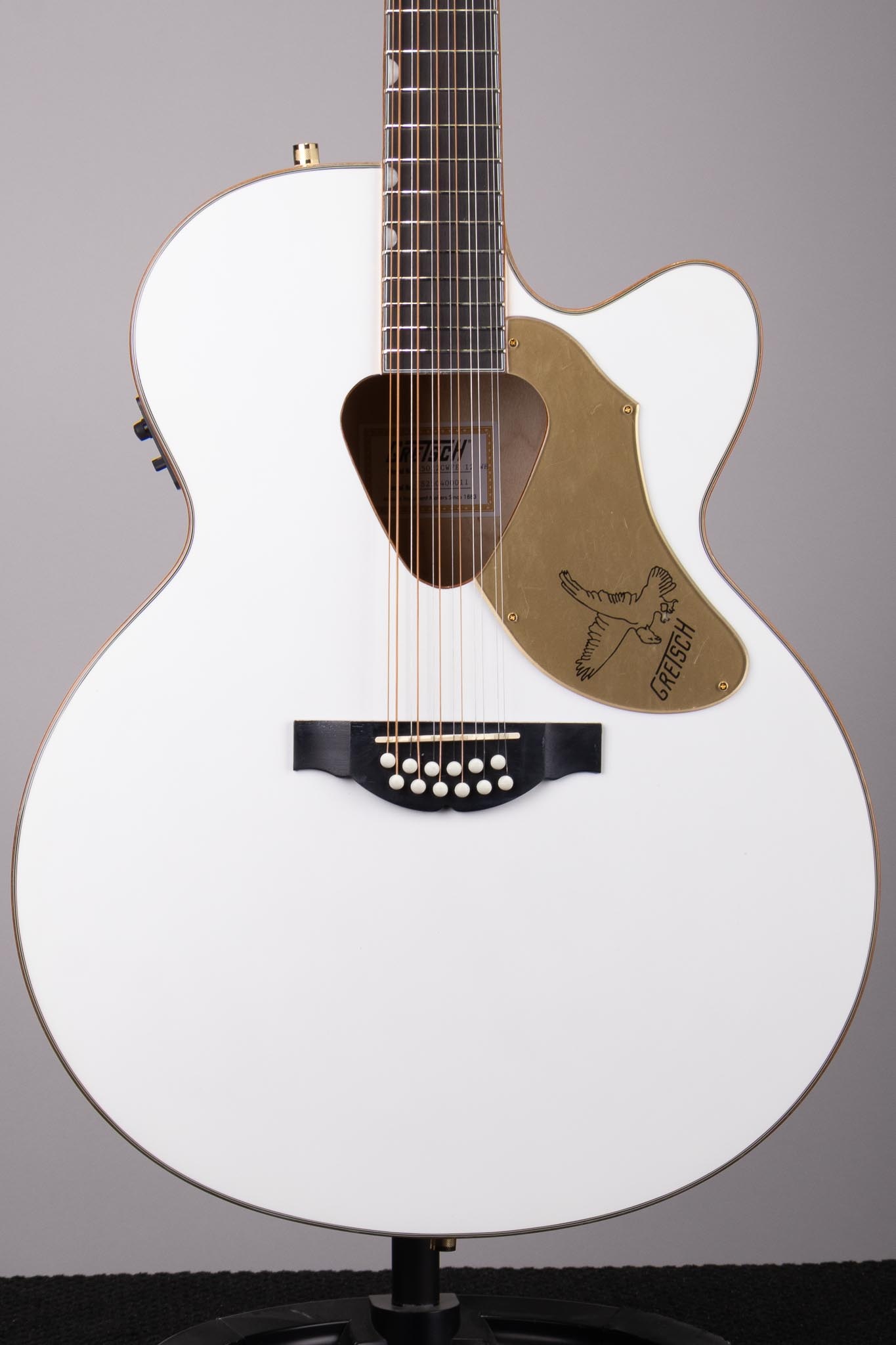 Gretsch Rancher Falcon 12-String Acoustic/Electric Guitar - White