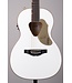 G5021WPE Rancher Penguin Parlor Acoustic-Electric Guitar - White