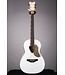 G5021WPE Rancher Penguin Parlor Acoustic-Electric Guitar - White