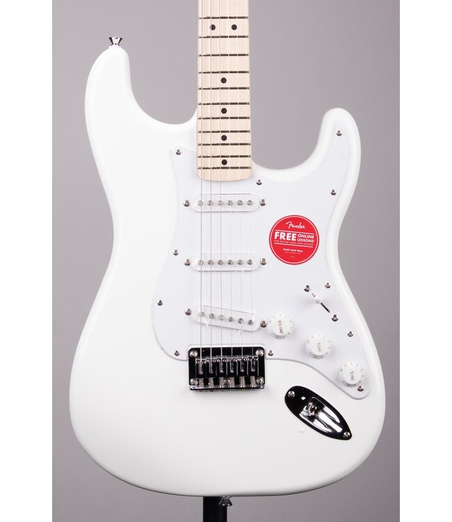Squier Sonic® Stratocaster® HT, Maple Fingerboard, Arctic White