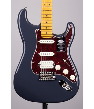 Fender Fender American Professional Classic Stratocaster HSS – Maple Fingerboard, Faded Black, Includes Deluxe Gig Bag