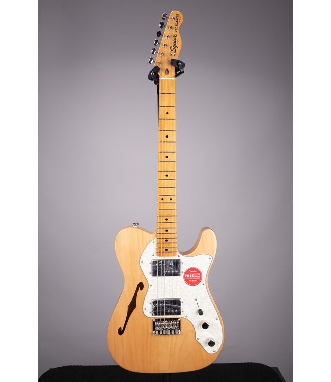 Squier Classic Vibe '70s Telecaster Thinline - Natural with Maple Fingerboard
