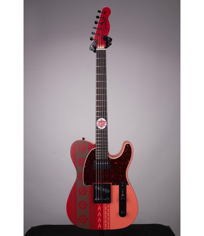 Fender Monster Hunter Telecaster Electric Guitar - Rathalos Red With Case