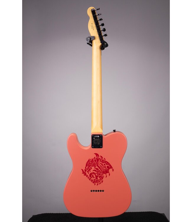 Fender Monster Hunter Telecaster Electric Guitar - Rathalos Red With Case