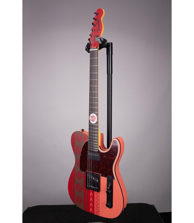 Fender Monster Hunter Telecaster Electric Guitar - Rathalos Red With Case