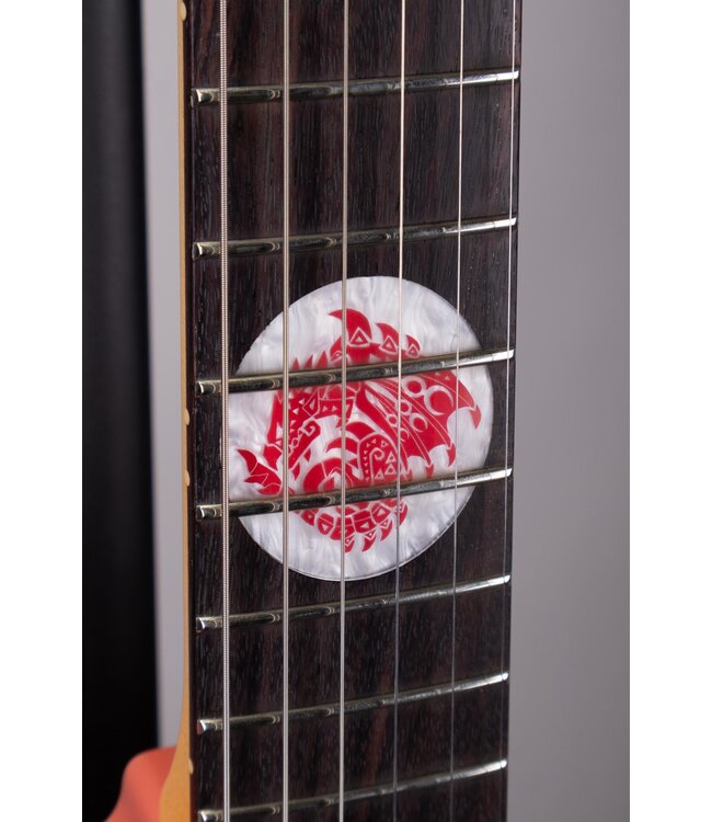 Fender Monster Hunter Telecaster Electric Guitar - Rathalos Red With Case