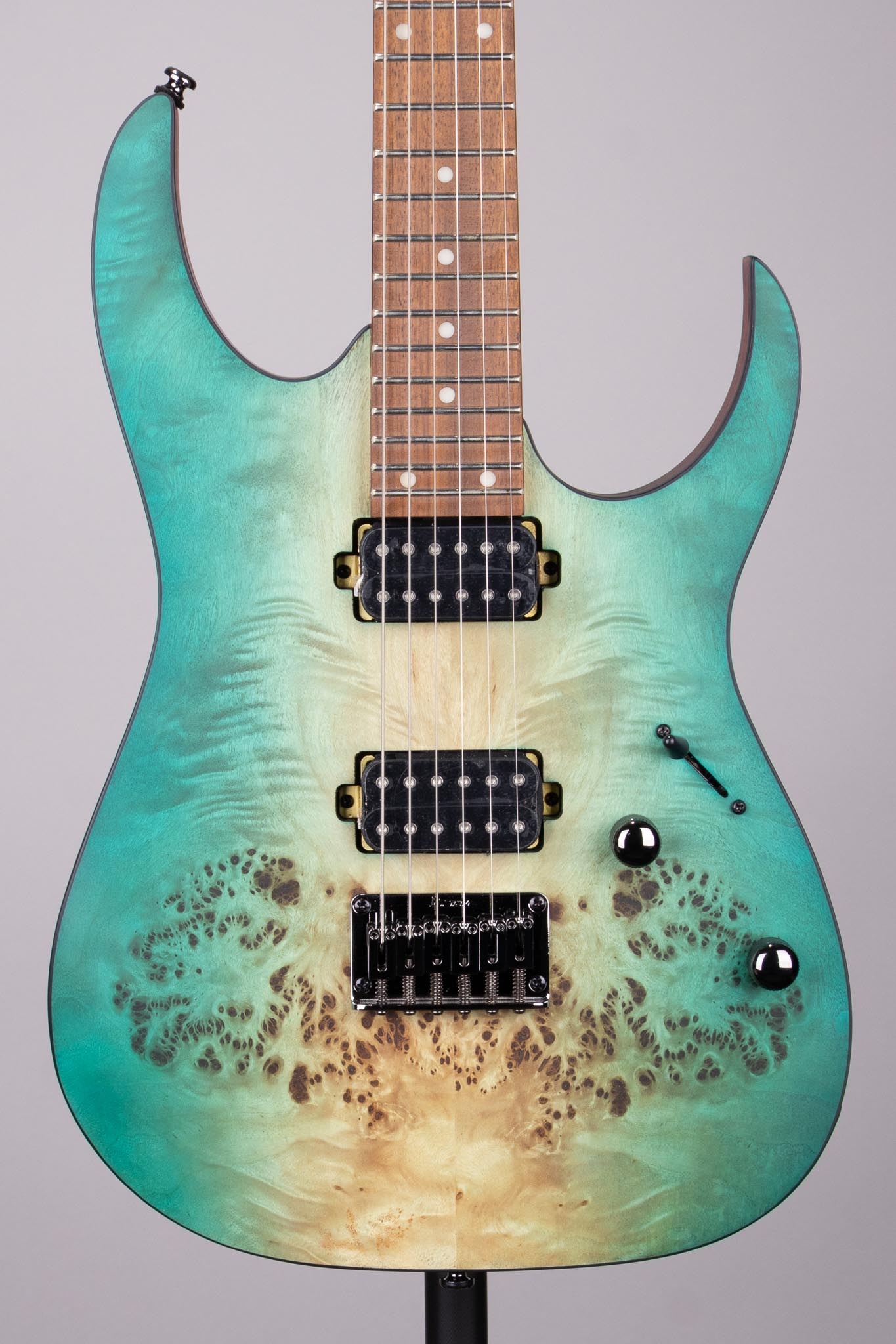 Ibanez RG421PB Electric Guitar - Caribbean Shoreline Flat - Roxy Music